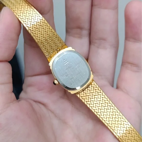 Vtg 1970s Elgin Quartz FK 283 Women’s Watch
[Like New] Gold Plated Mesh Bracelet - Picture 10 of 10